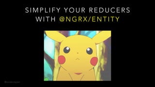 @onderceylan
S I M P L I F Y Y O U R R E D U C E R S
W I T H @ N G R X / E N T I T Y
 