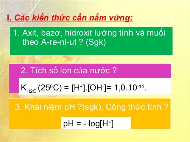 Luyện Tập Axit Bazo Muoi Slide Luyện Tập Axit Bazo Muoi Slide
