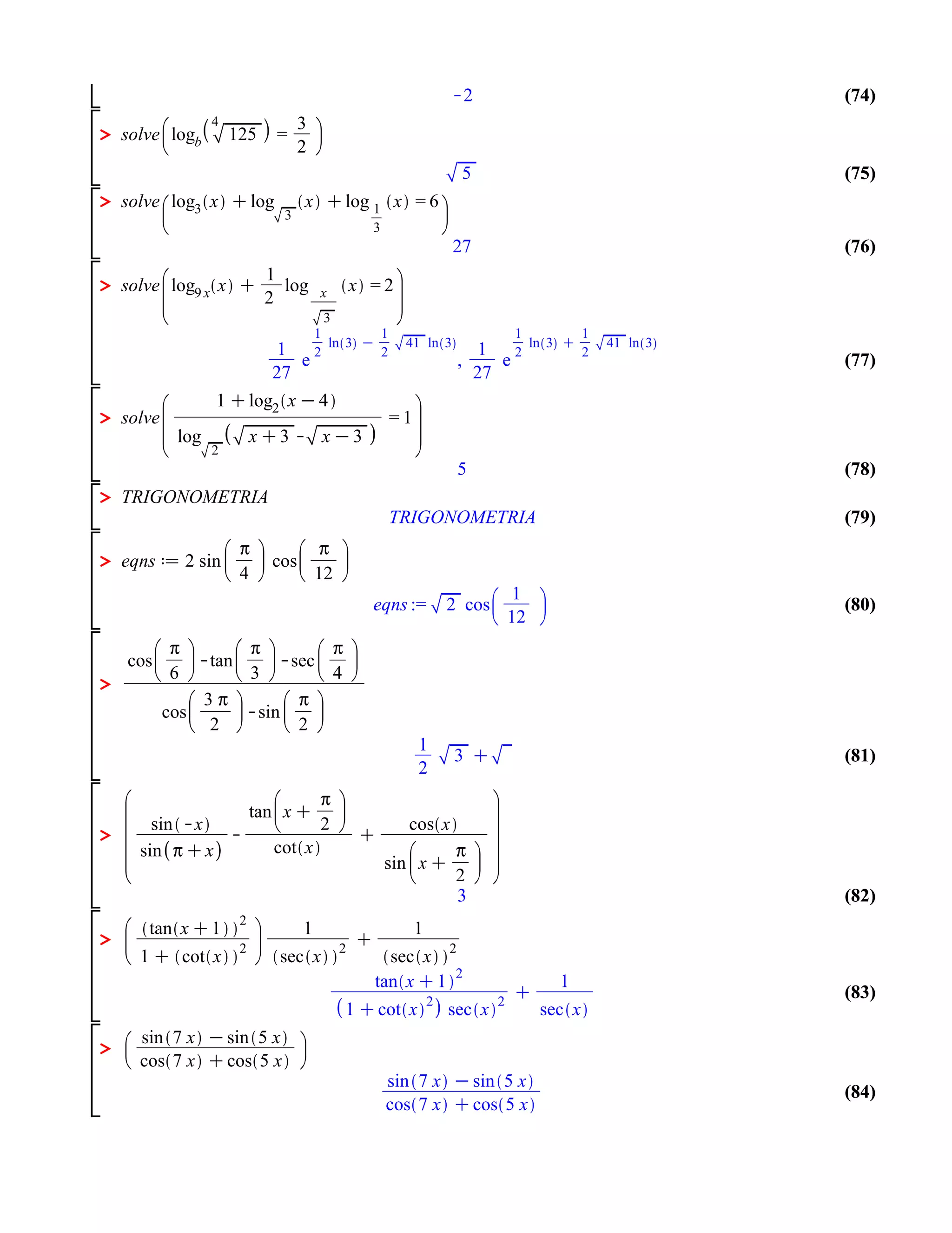 (74)

>

                    (75)
>

         27         (76)

>



                    (77)


>

          5         (78)
>
    TRIGONOMETRIA   (79)

>

                    (80)



>


                    (81)



>


          3         (82)

>

                    (83)


>

                    (84)
 