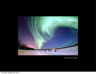 aurora boreal en alaska
Thursday, October 28, 2010
 