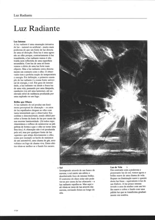 Luz e sombra sem dificuldade