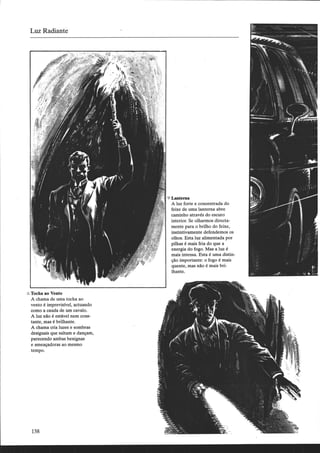 Luz e sombra sem dificuldade