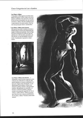 Luz e sombra sem dificuldade