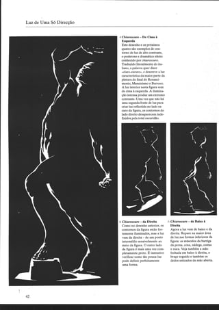 Luz e sombra sem dificuldade