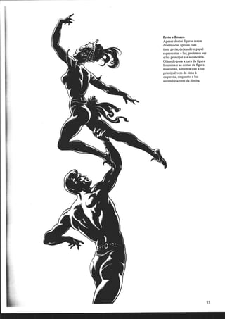 Luz e sombra sem dificuldade