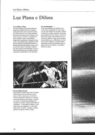 Luz e sombra sem dificuldade