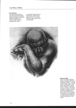 Luz e sombra sem dificuldade