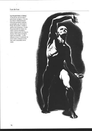 Luz e sombra sem dificuldade