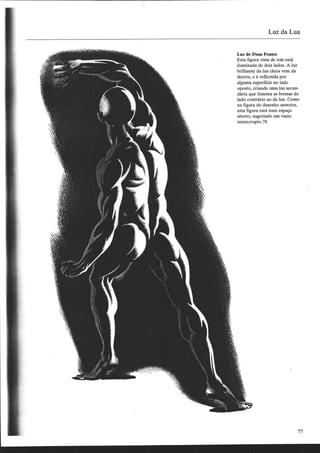 Luz e sombra sem dificuldade