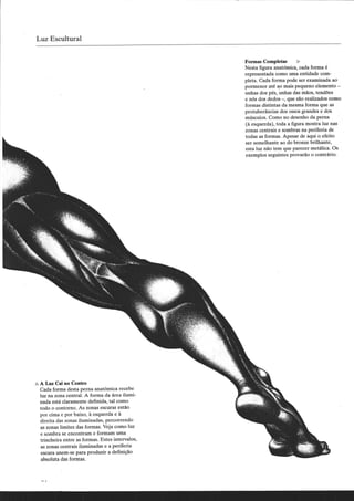 Luz e sombra sem dificuldade