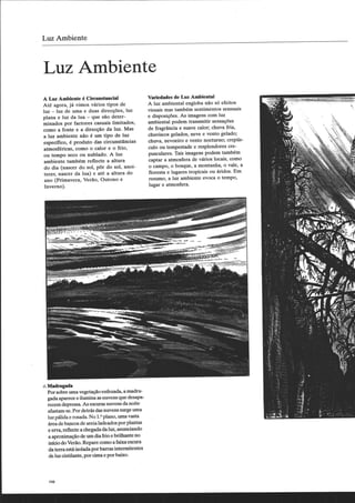 Luz e sombra sem dificuldade