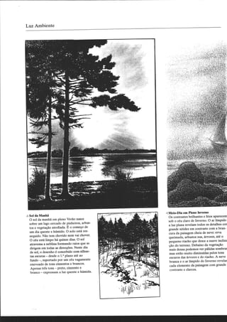 Luz e sombra sem dificuldade