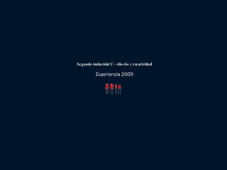 Segundo industrial C – diseño y creatividad Experiencia 2009 