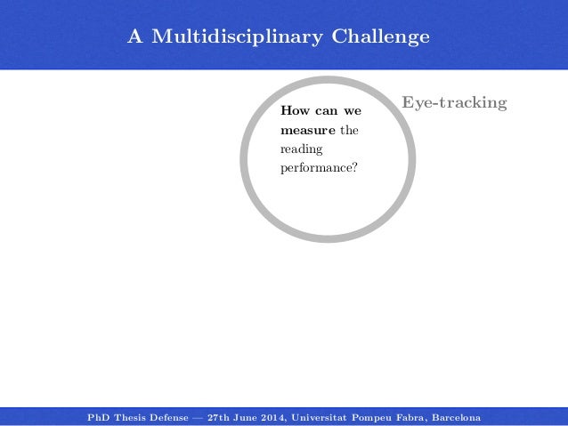 Phd thesis eye movement