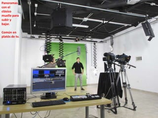 Panoramas
con el
clásico
muelle para
subir y
bajar.

Común en
platós de tv.
 