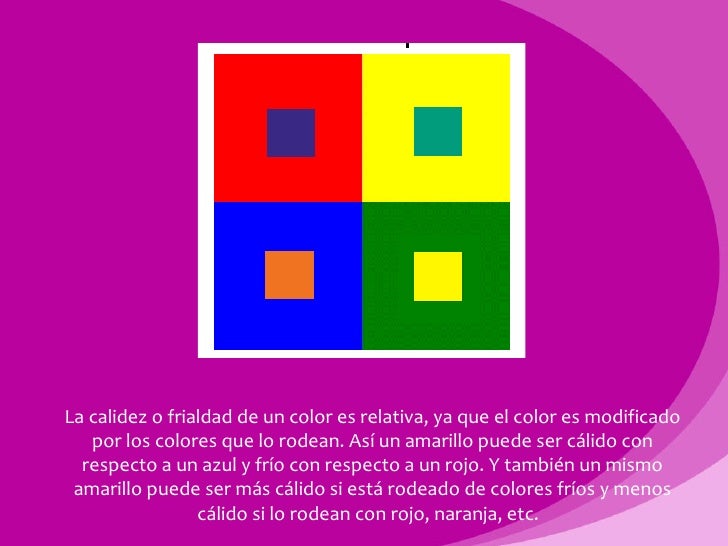 Resultado de imagen para colores segun el color que lo rodea