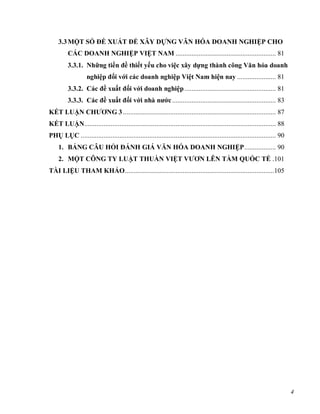 Xây dựng văn hoá doanh nghiệp cho các doanh nghiệp Việt Nam | PDF