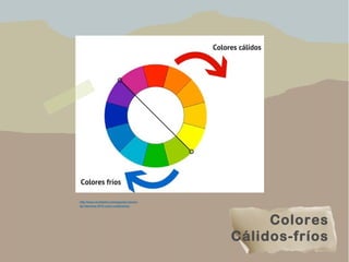Colores
Cálidos-fríos
http://www.revistashe.com/especial-colores-
de-interiores-2015-como-combinarlos/
 