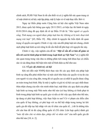 Luận văn: Vấn đề để giảm và tiến tới xoá bỏ hình phạt tử hình, HOT | PDF