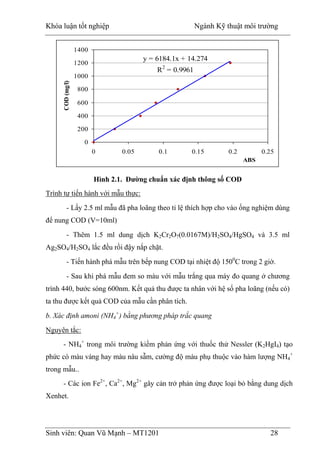 Đề tài: Xử lý nước thải sản xuất bún bằng phương pháp lọc kị khí | PDF