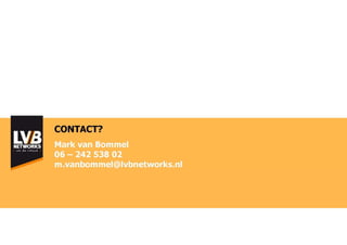 LVB Networks - Bureau presentatie