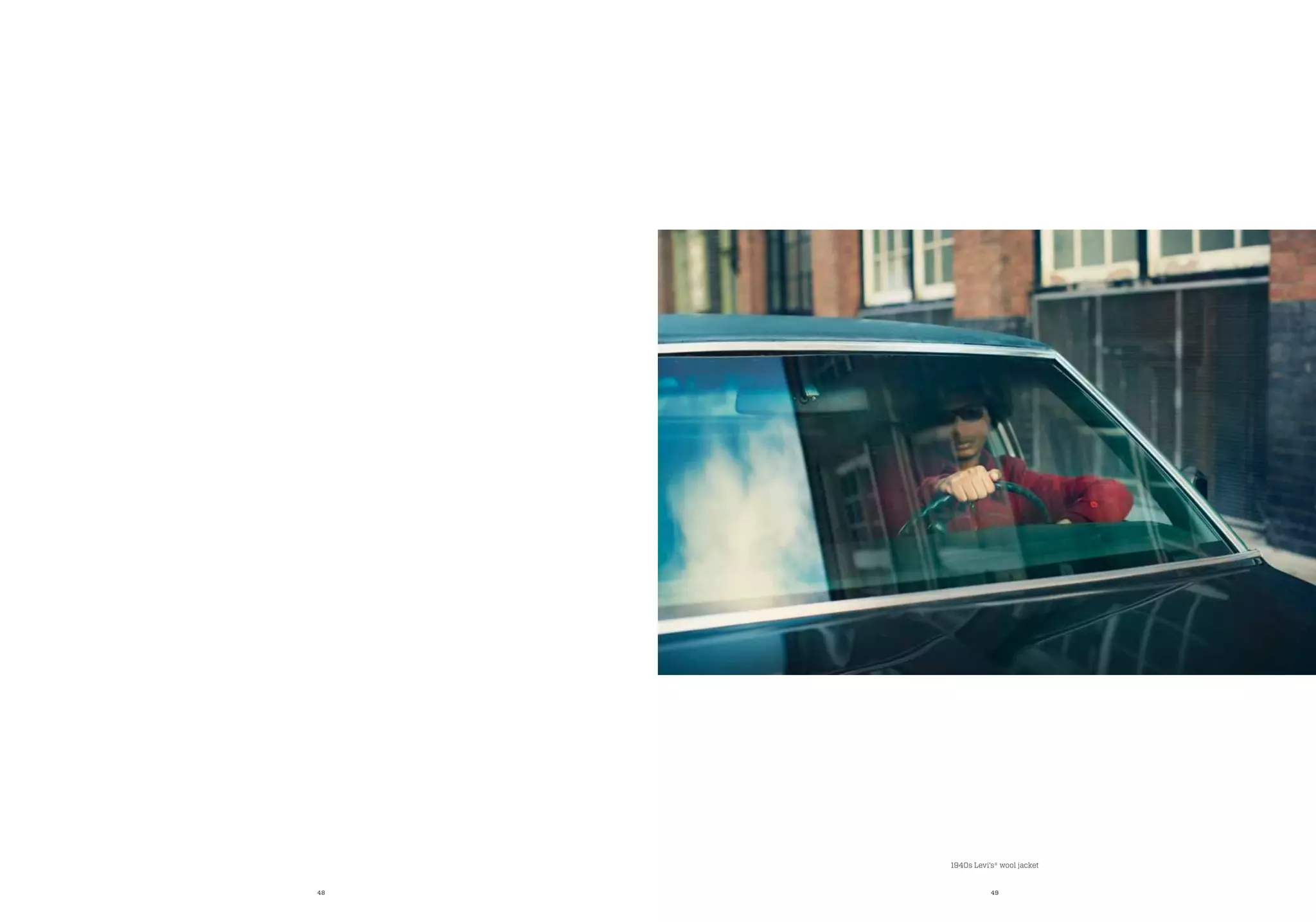 48 49
1940s Levi’s® wool jacket
 