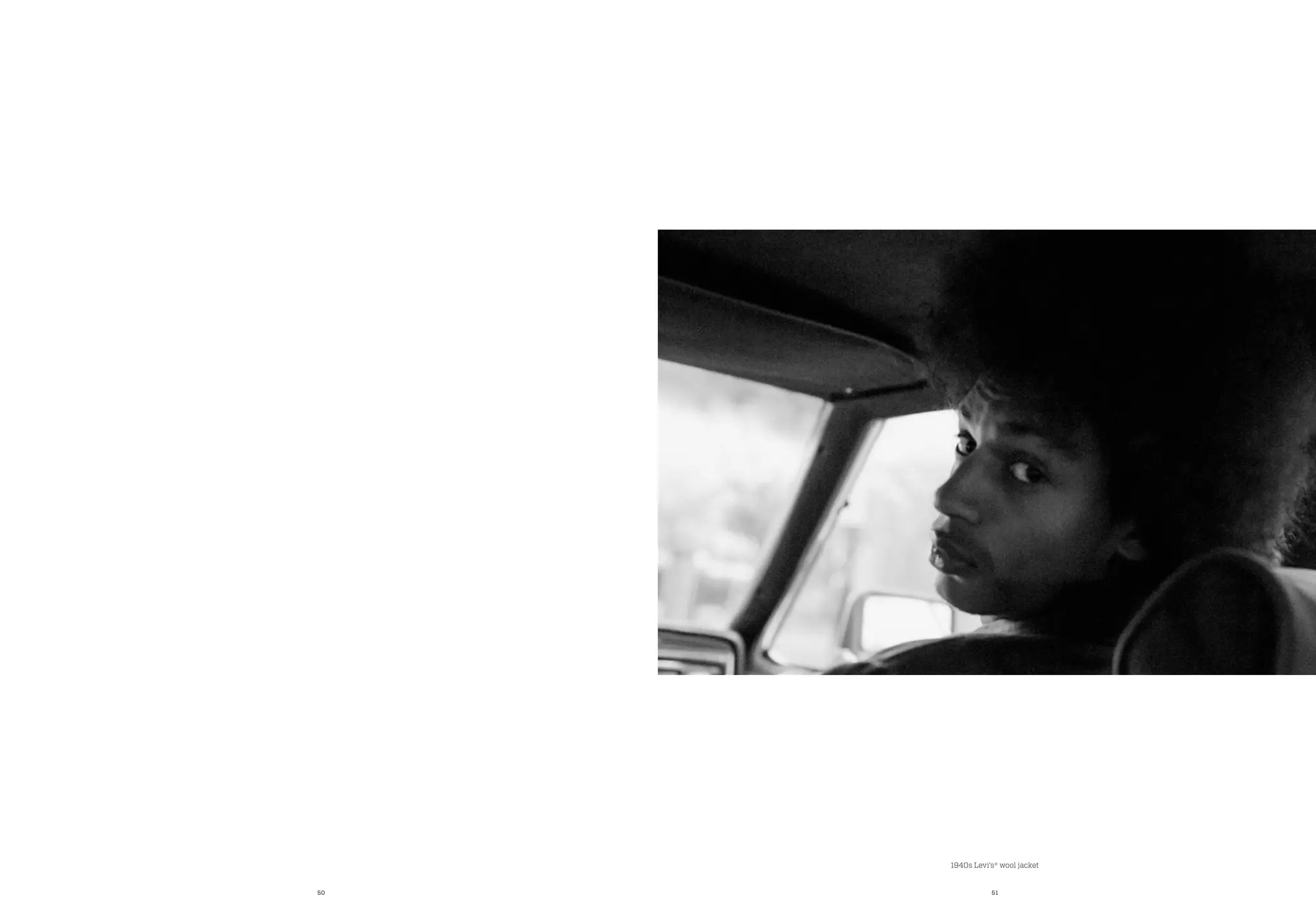 50 51
1940s Levi’s® wool jacket
 