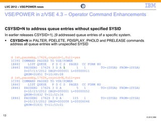 VSE/POWER, all the news since z/VSE 4.2 | PPT