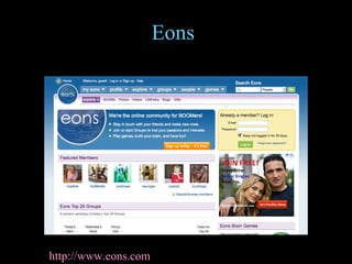 Eons http://www.eons.com   