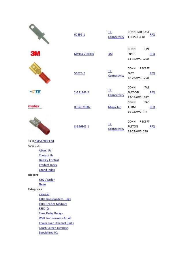 Terminals Quick Connects, Quick Disconnects Connectors