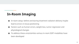 Image Guided Radiation Therapy: Basics | PPTX