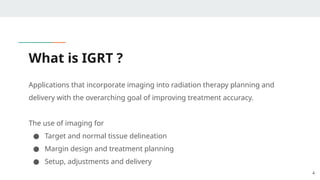 Image Guided Radiation Therapy: Basics | PPTX