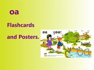 Flashcards and posters oa