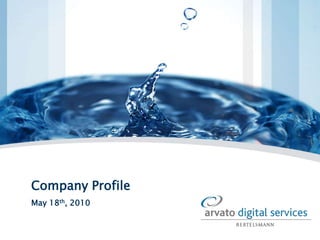 Company Profile May 18th, 2010 