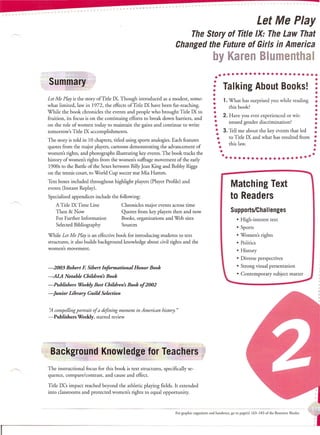 Lvl 3 Pitnf Book Summary