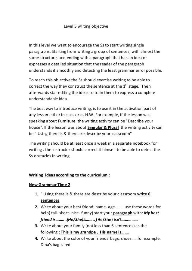 😊 Level 5 writing examples. Online Guides: Report Writing: Practical ...