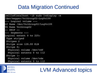 Lvm advanced topics | PDF
