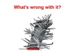 What’s wrong with it?
 