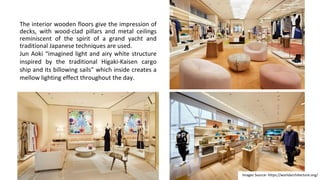 Marketing mix of Louis Vuitton & Osaka concept sore