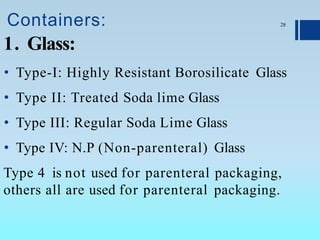 Large and small volume parenterals preparations | PPTX