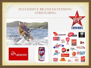 SUCCESSFUL BRAND EXTENSION/
        STRETCHING
 