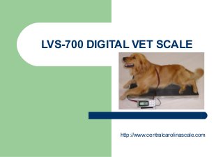 LVS-700 DIGITAL VET SCALE
http://www.centralcarolinascale.com
 