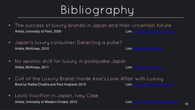 Opportunity in Japanese Market for Louis Vuitton