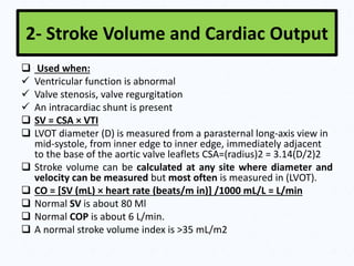 Normal Sv LV systolic function.pptx