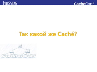 Так какой же Caché?
 