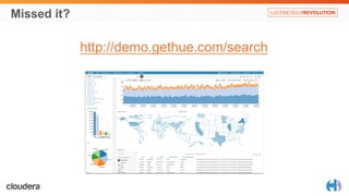 Missed it? 
http://demo.gethue.com/search 
 