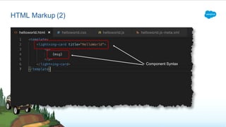 Salesforce Lightning Web Components Overview | PPTX