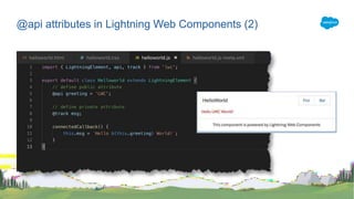 Salesforce Lightning Web Components Overview | PPTX