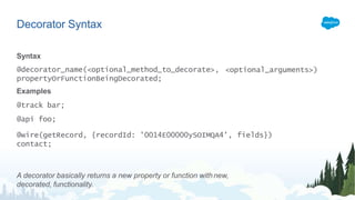 Salesforce Lightning Web Components Overview | PPTX