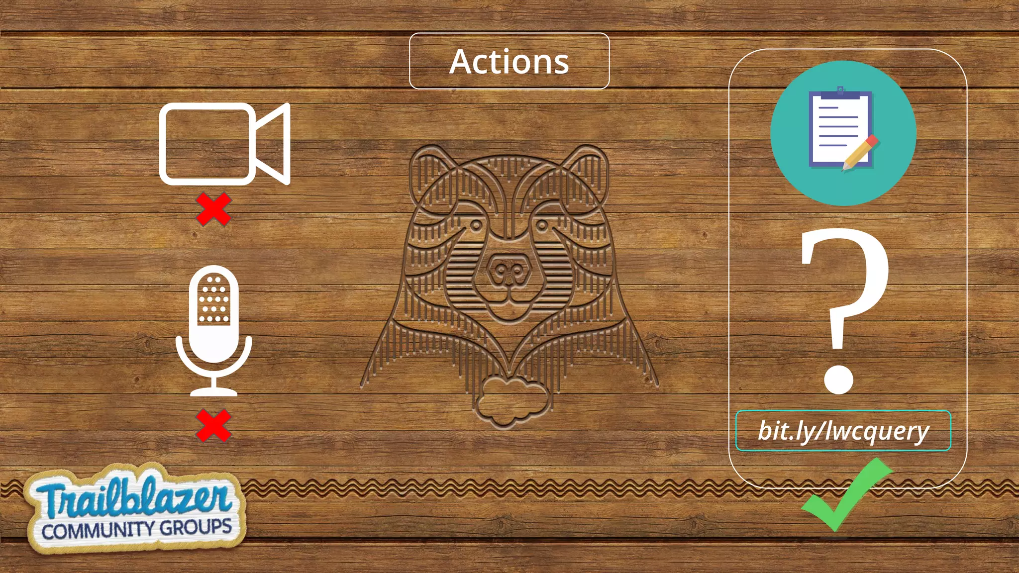 Actions bit.ly/lwcquery 